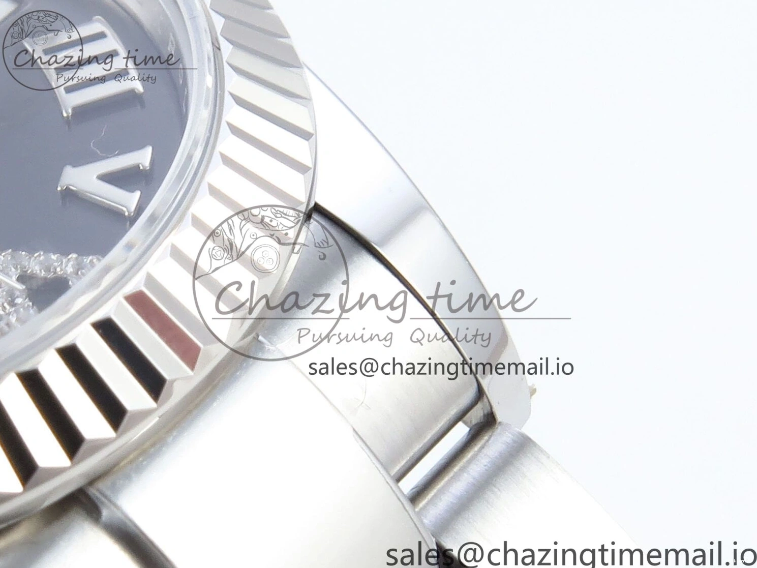 Edition Gray ARF Diamonds Roman Best 904L 2688 31 on 1:1 Oyster 278274 DateJust Bracelet ETA Steel Dial SS 1218